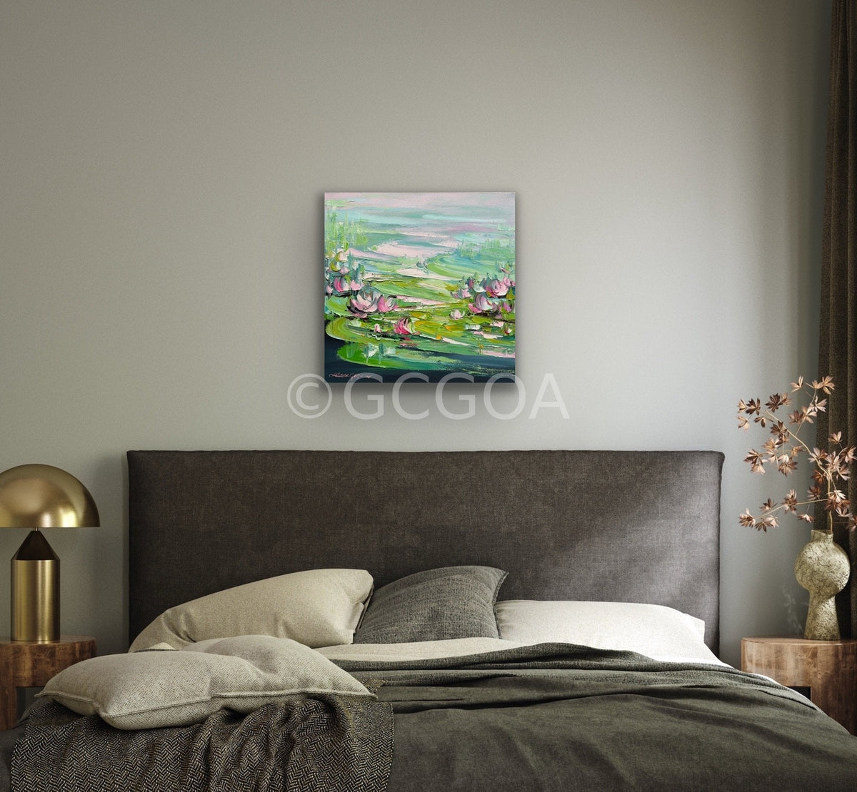 Water Lilies No 168 - Original Art - Gold Coast Gallery Of ArtLiliana Gigovic