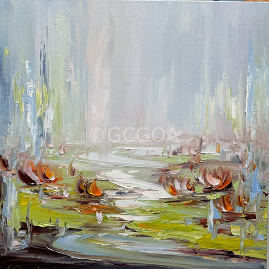Water lilies No 172 - Gold Coast Gallery Of ArtLiliana Gigovic