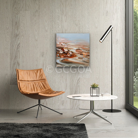 Water Lilies No 175 - Original Art - Gold Coast Gallery Of ArtLiliana Gigovic