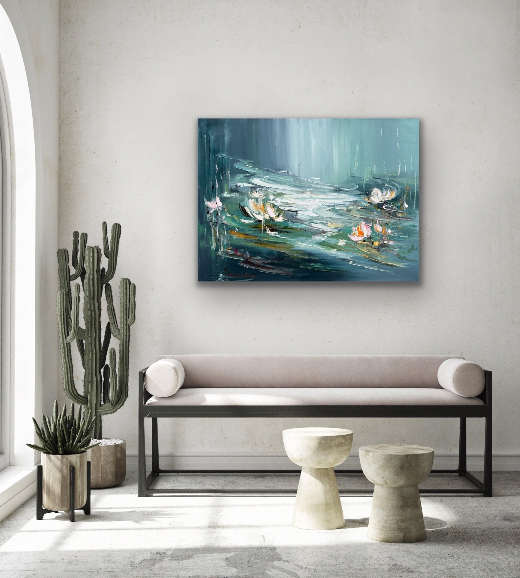 Water lilies No 189 - Gold Coast Gallery Of ArtLiliana Gigovic