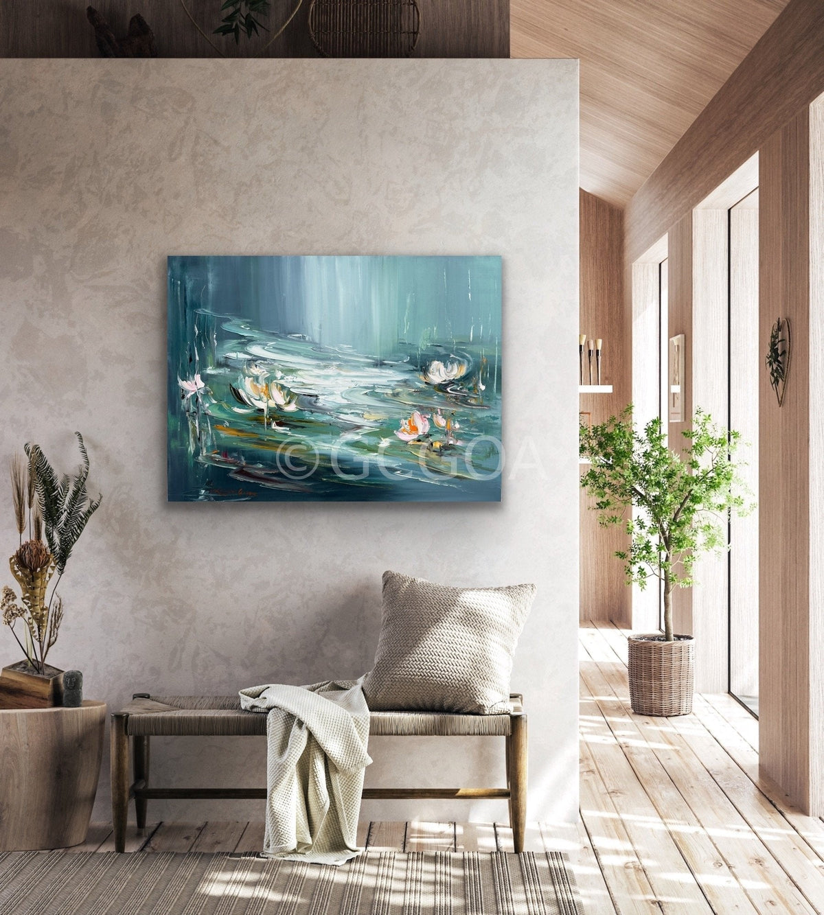 Water lilies No 189 - Gold Coast Gallery Of ArtLiliana Gigovic