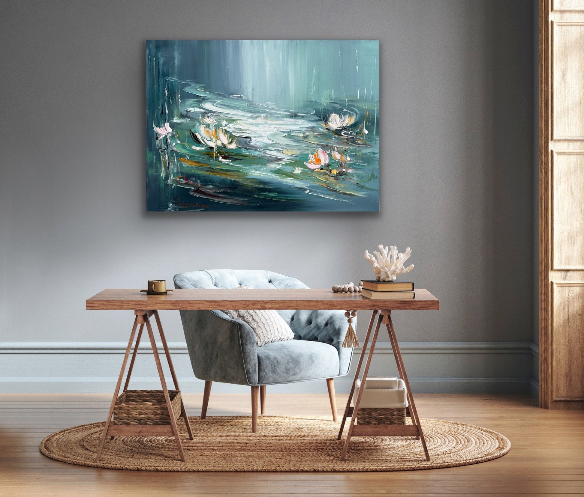 Water lilies No 189 - Gold Coast Gallery Of ArtLiliana Gigovic