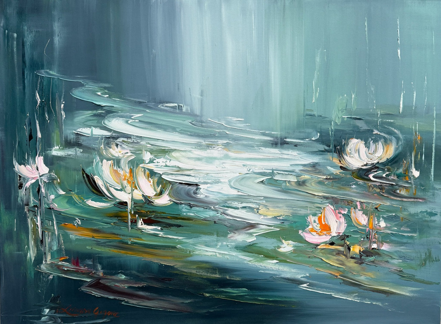 Water lilies No 189 - Gold Coast Gallery Of ArtLiliana Gigovic
