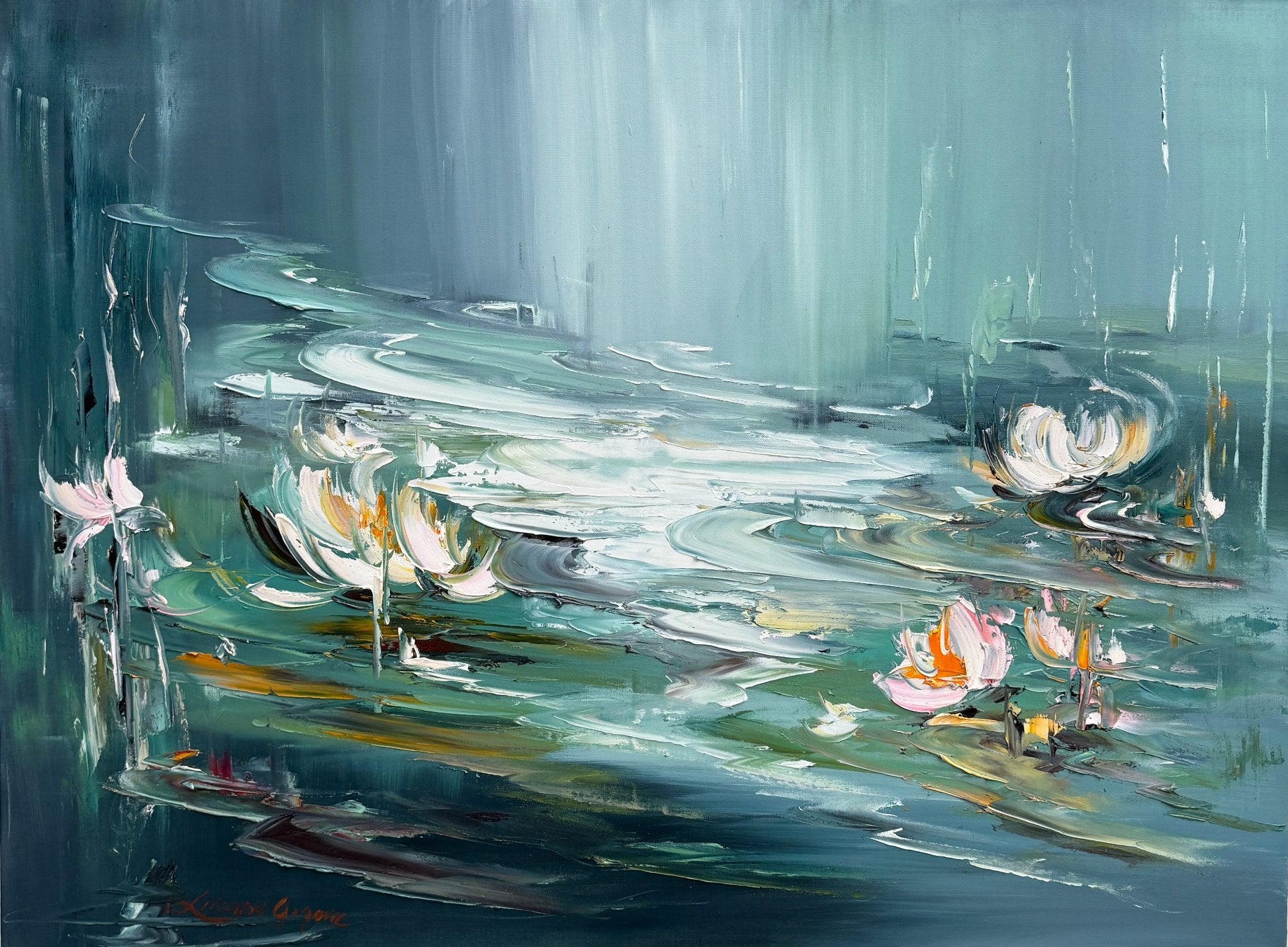 Water lilies No 189 - Gold Coast Gallery Of ArtLiliana Gigovic