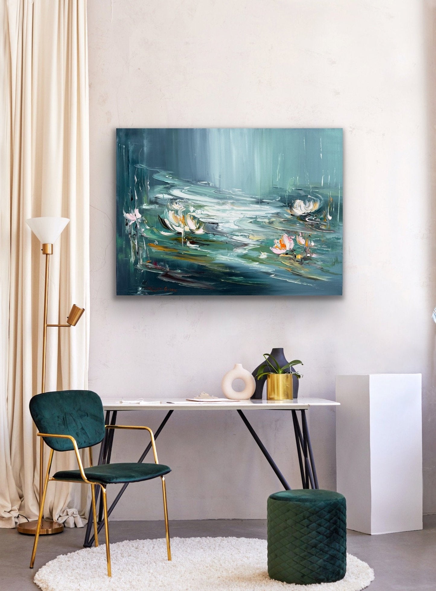 Water lilies No 189 - Gold Coast Gallery Of ArtLiliana Gigovic