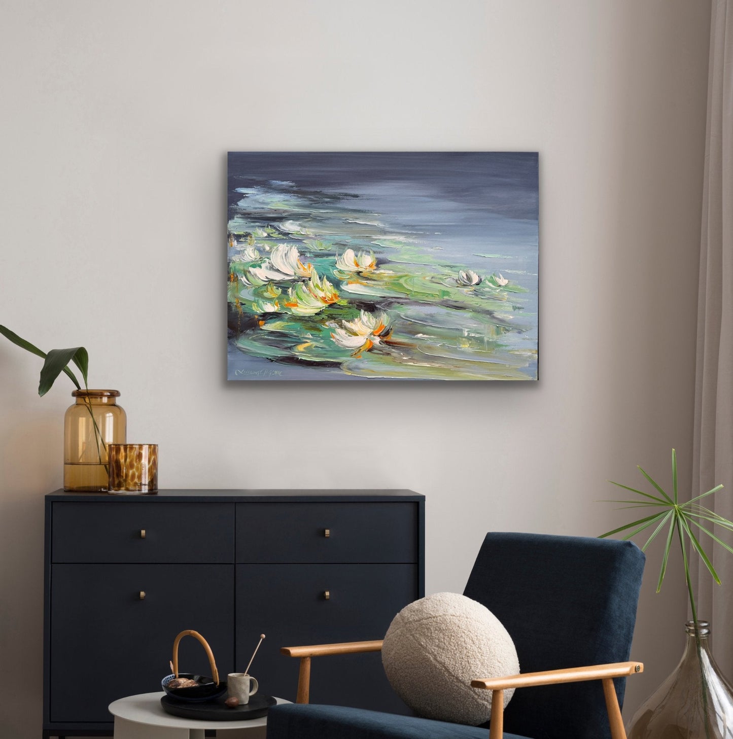 Water lilies No 191 - Gold Coast Gallery Of ArtLiliana Gigovic