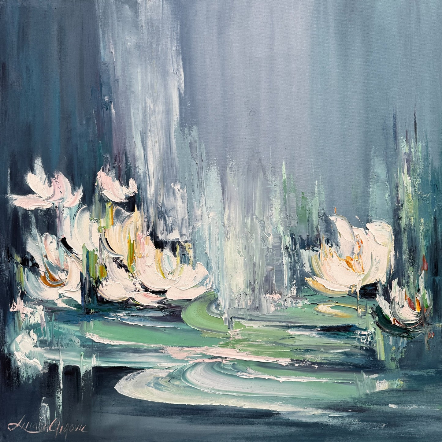 Water lilies no 194 - Gold Coast Gallery Of ArtLiliana Gigovic