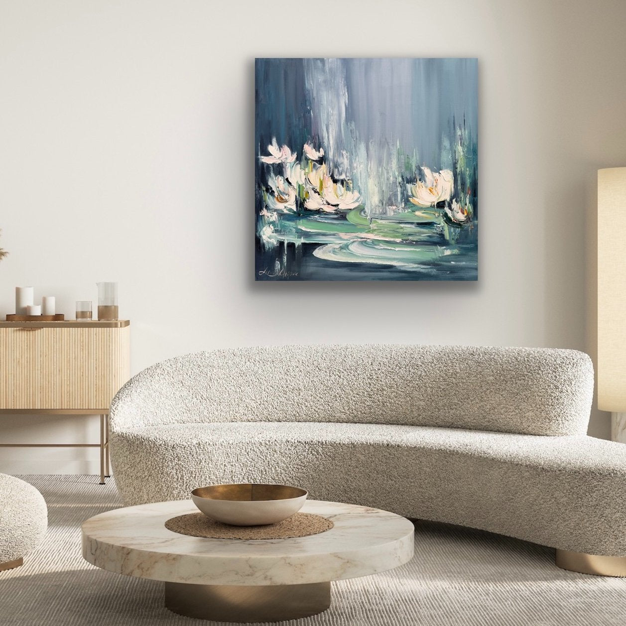 Water lilies no 194 - Gold Coast Gallery Of ArtLiliana Gigovic