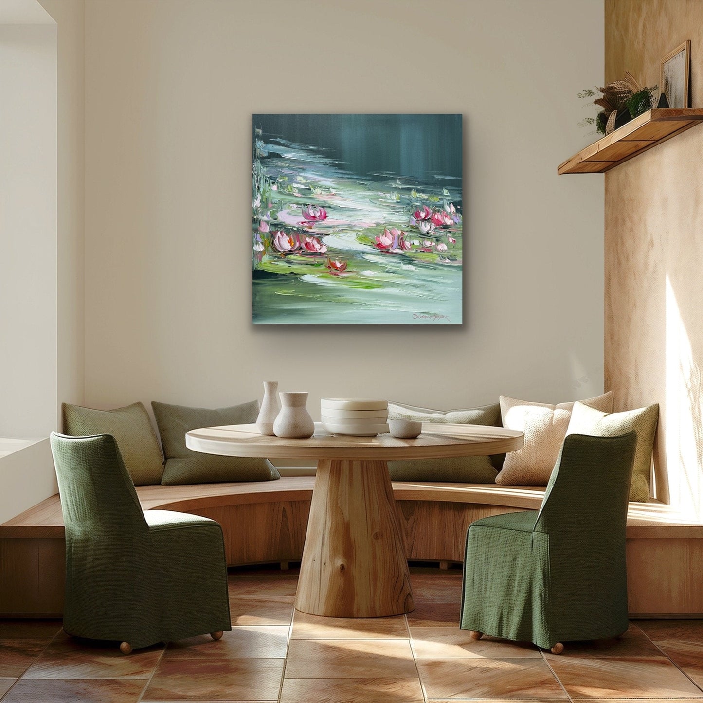 Water lilies No 195 - Gold Coast Gallery Of ArtLiliana Gigovic