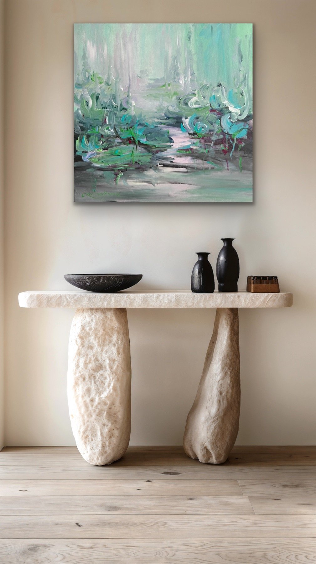 Water lilies No 196 - Gold Coast Gallery Of ArtLiliana Gigovic