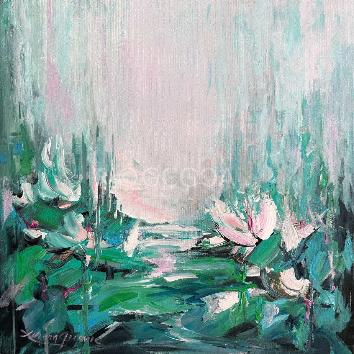 Water lilies No 197 - Gold Coast Gallery Of ArtLiliana Gigovic