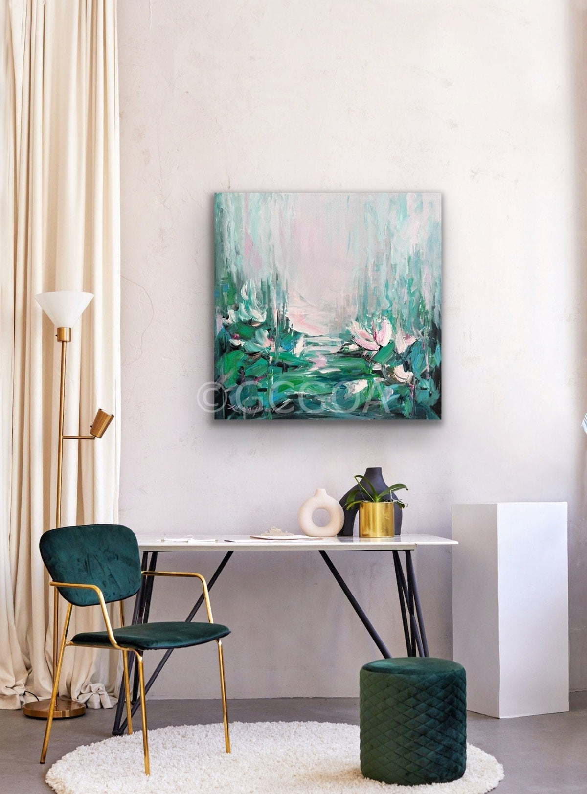 Water lilies No 197 - Gold Coast Gallery Of ArtLiliana Gigovic
