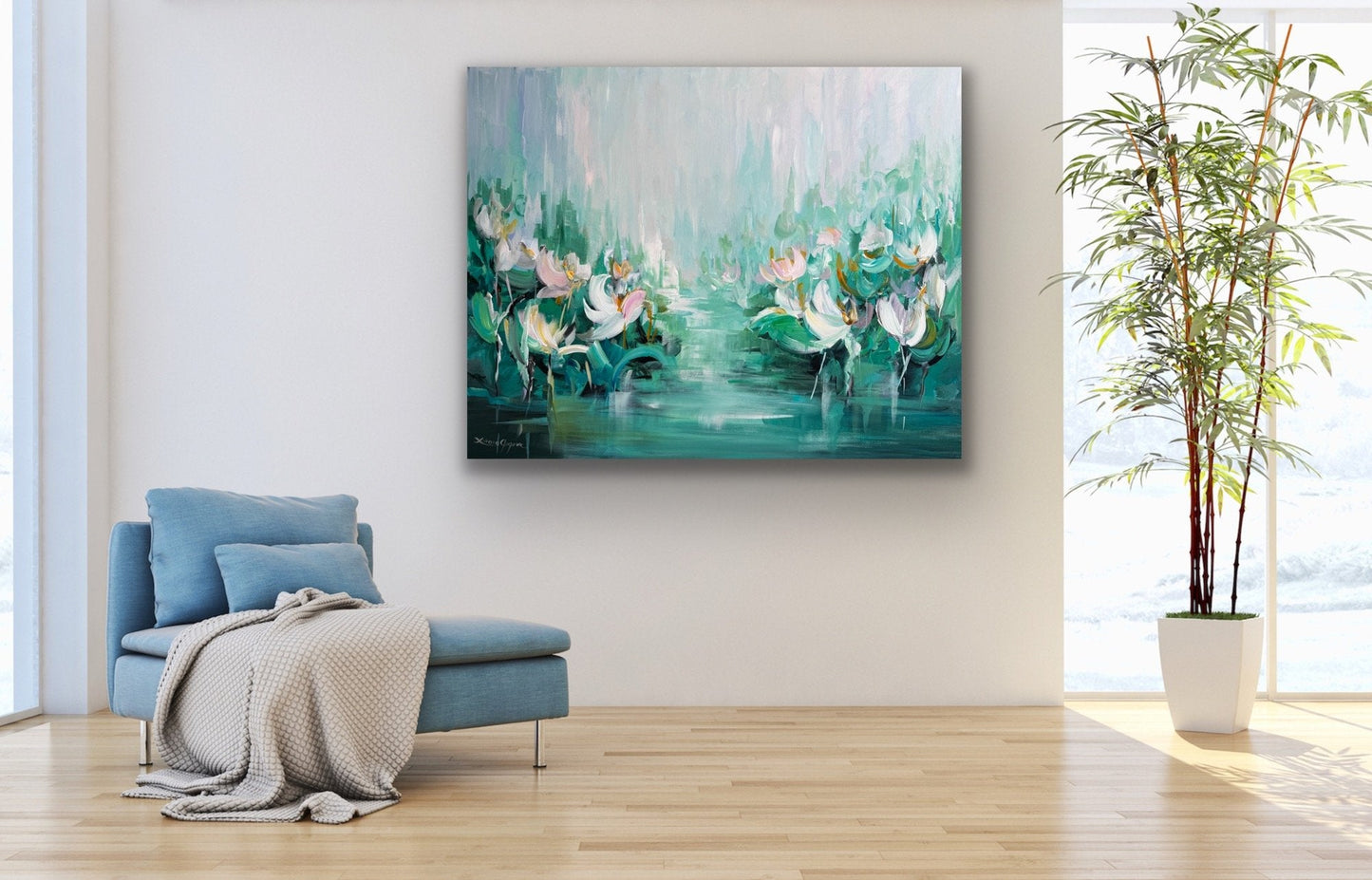 Water lilies No 198 - Gold Coast Gallery Of ArtLiliana Gigovic