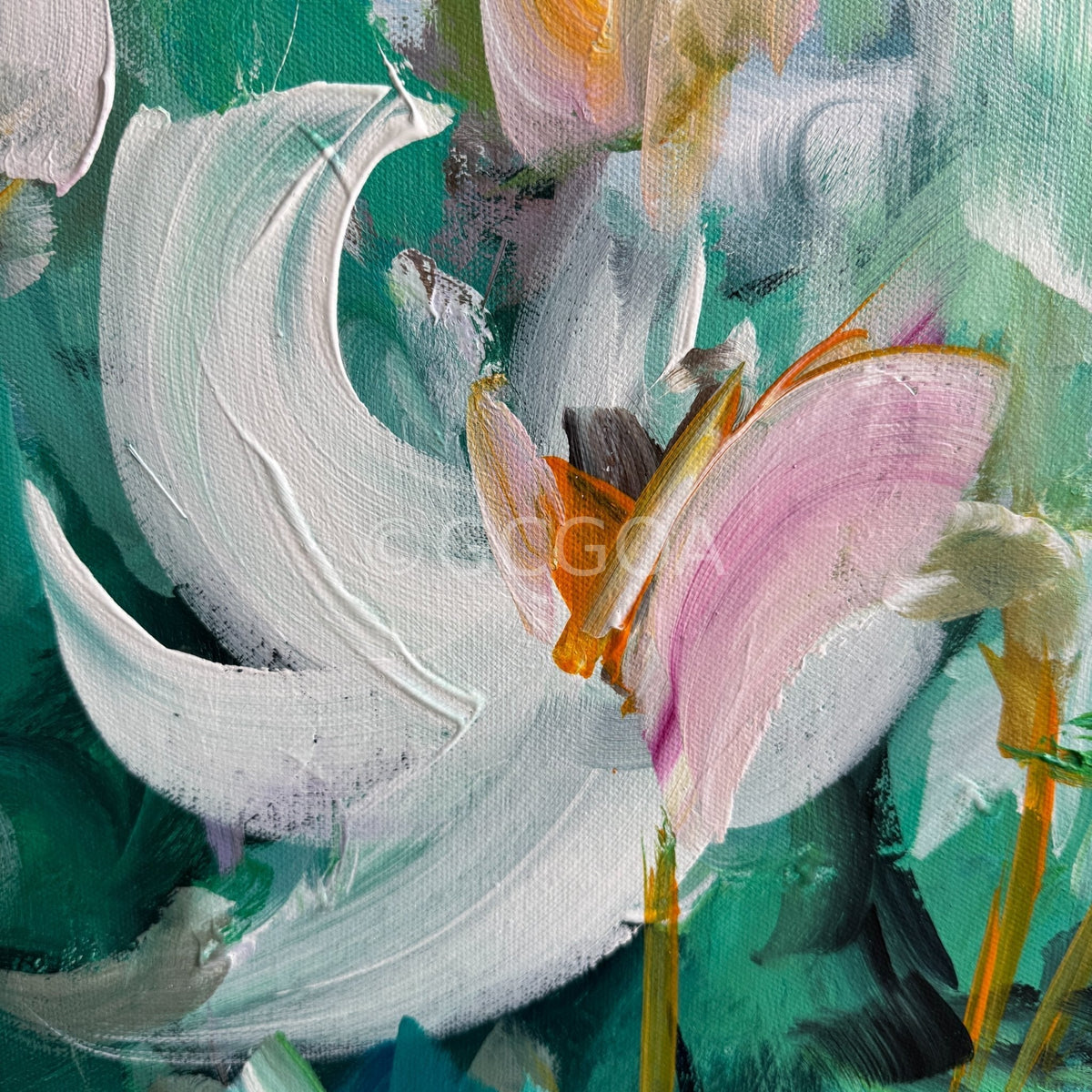 Water lilies No 198 - Gold Coast Gallery Of ArtLiliana Gigovic