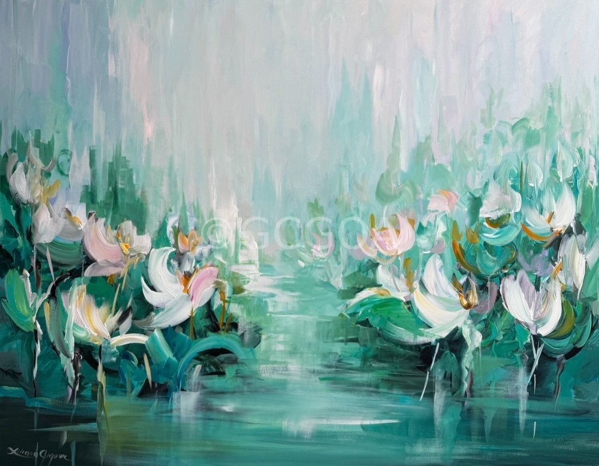 Water lilies No 198 - Gold Coast Gallery Of ArtLiliana Gigovic