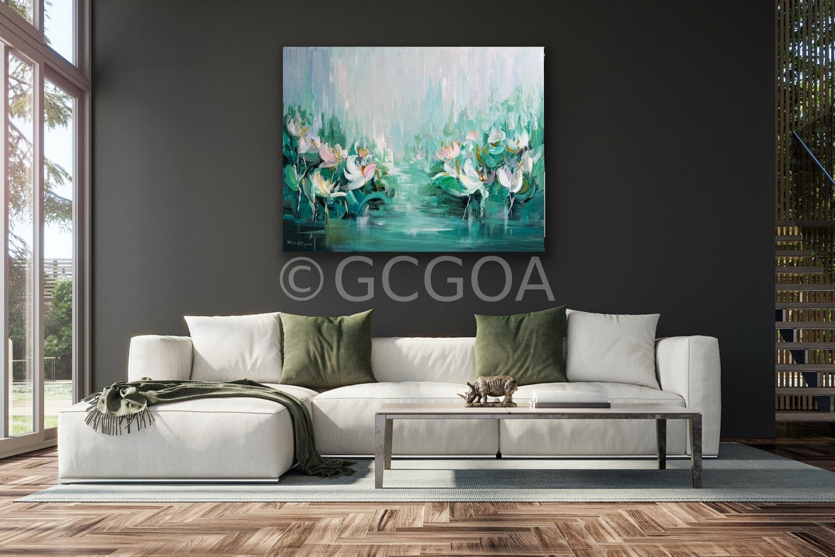 Water lilies No 198 - Gold Coast Gallery Of ArtLiliana Gigovic