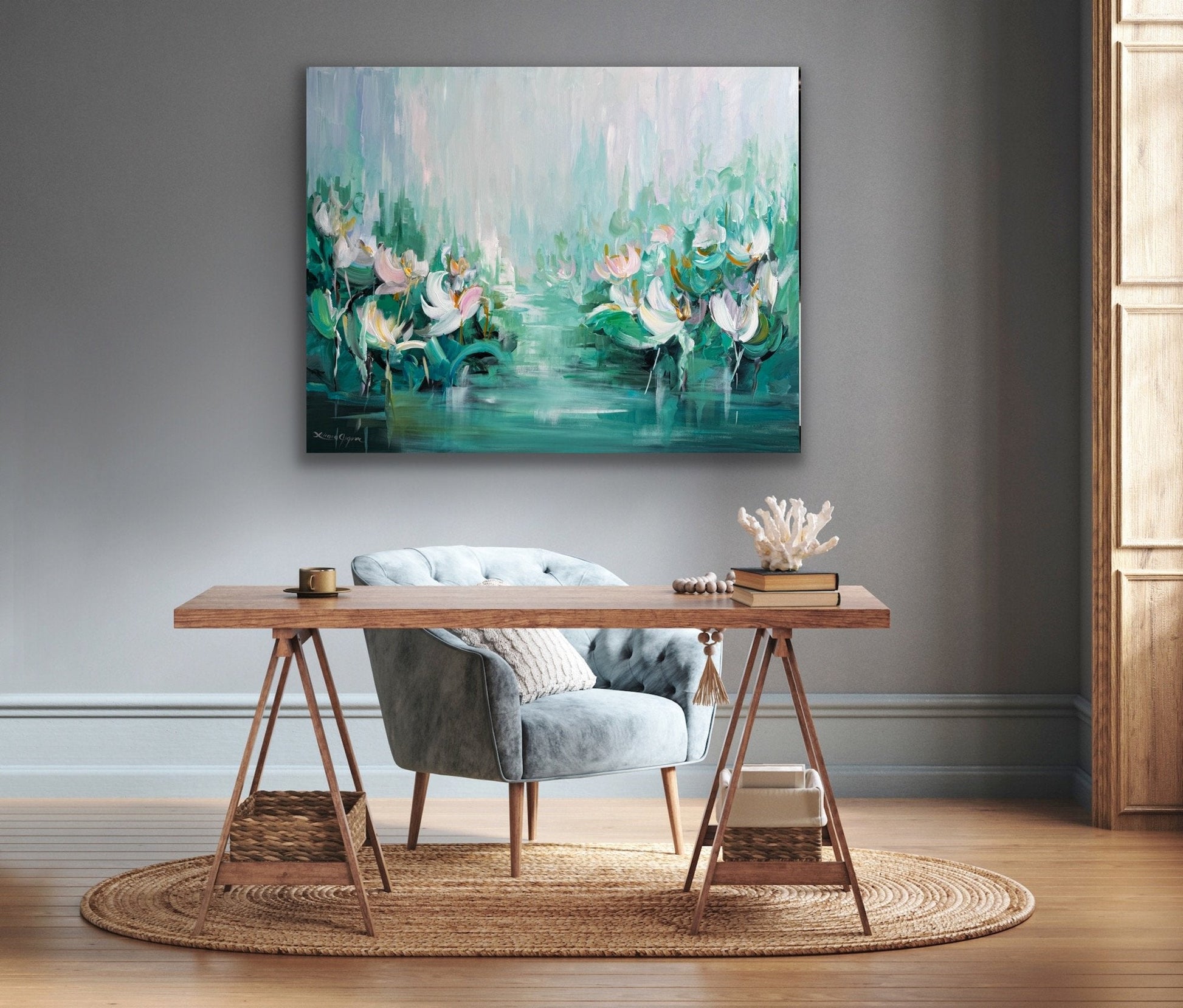 Water lilies No 198 - Gold Coast Gallery Of ArtLiliana Gigovic