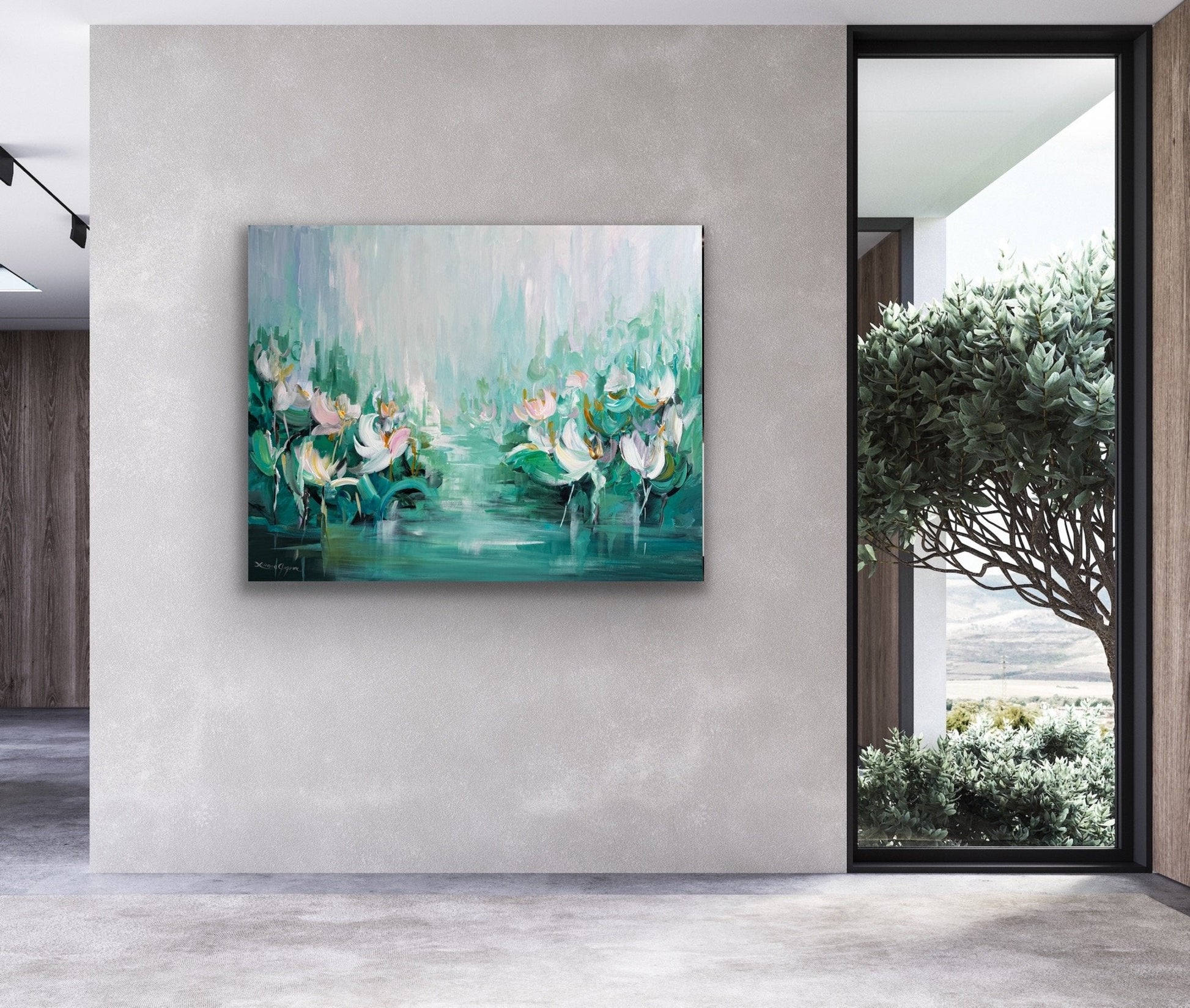 Water lilies No 198 - Gold Coast Gallery Of ArtLiliana Gigovic