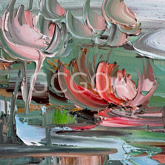 Water lilies No 199 - Gold Coast Gallery Of ArtLiliana Gigovic