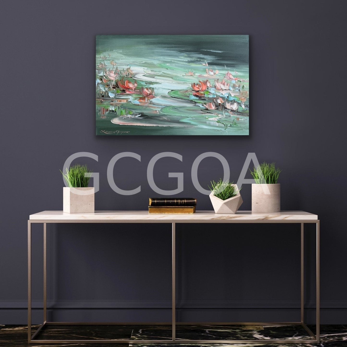 Water lilies No 199 - Gold Coast Gallery Of ArtLiliana Gigovic