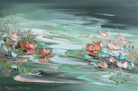 Water lilies No 199 - Gold Coast Gallery Of ArtLiliana Gigovic