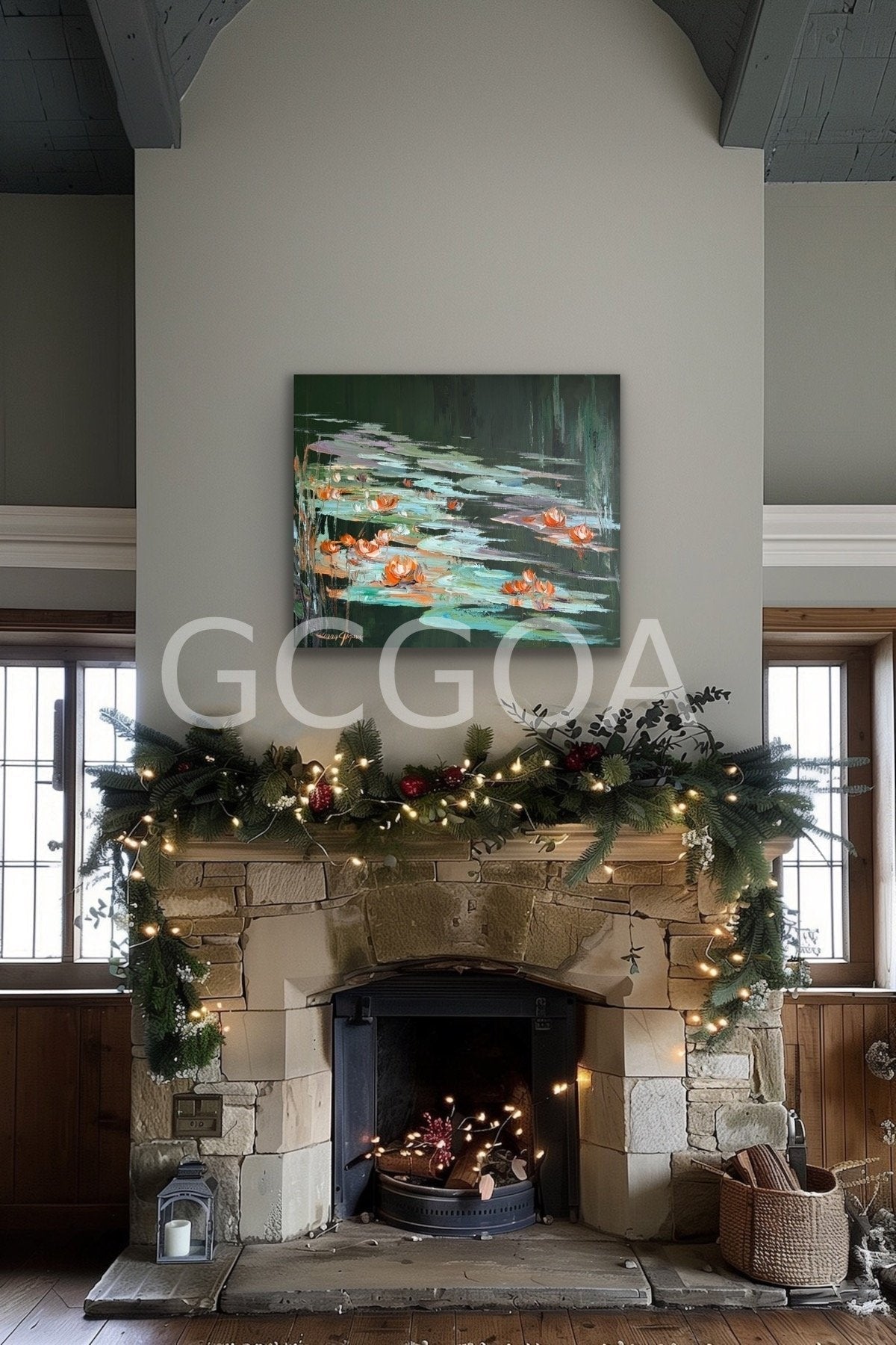 Water lilies No 201, - Gold Coast Gallery Of ArtLiliana Gigovic