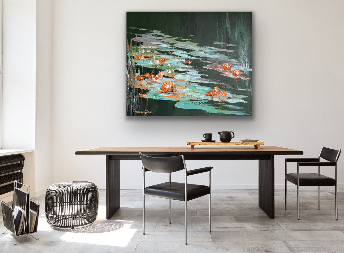 Water lilies No 201, - Gold Coast Gallery Of ArtLiliana Gigovic
