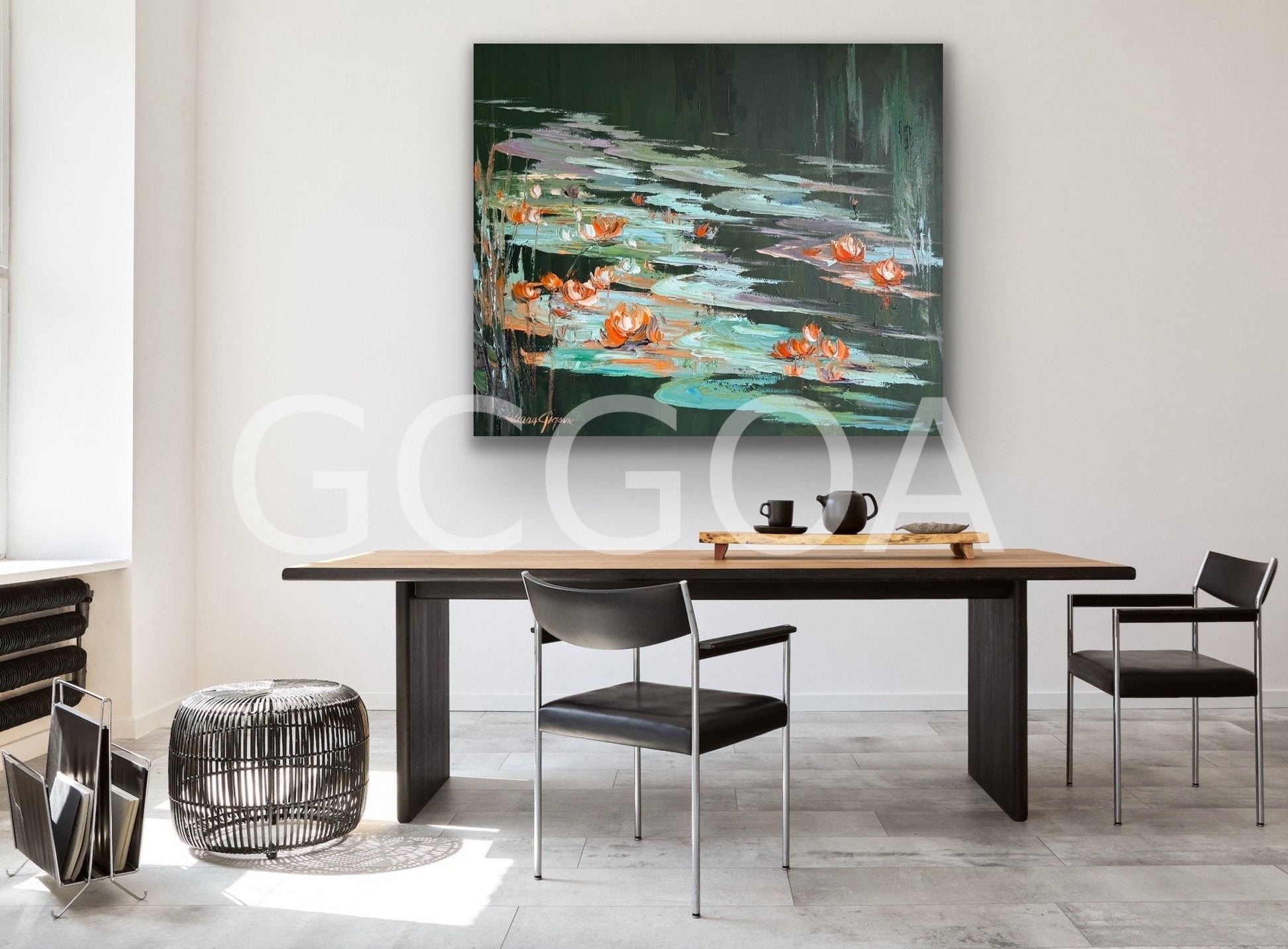Water lilies No 201, - Gold Coast Gallery Of ArtLiliana Gigovic