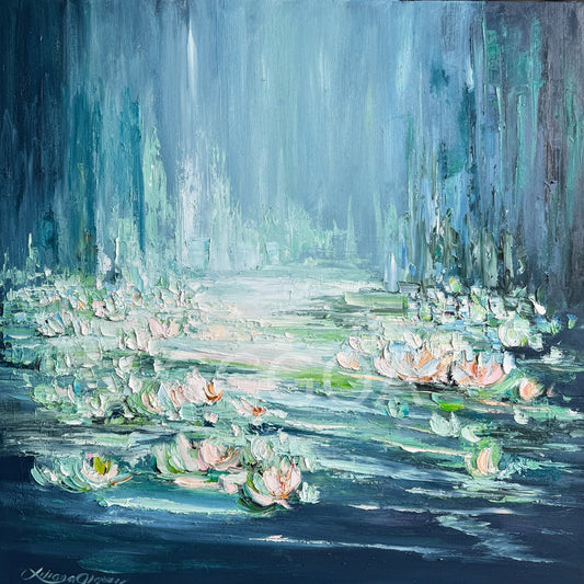 Water lilies No 202 - Gold Coast Gallery Of ArtLiliana Gigovic