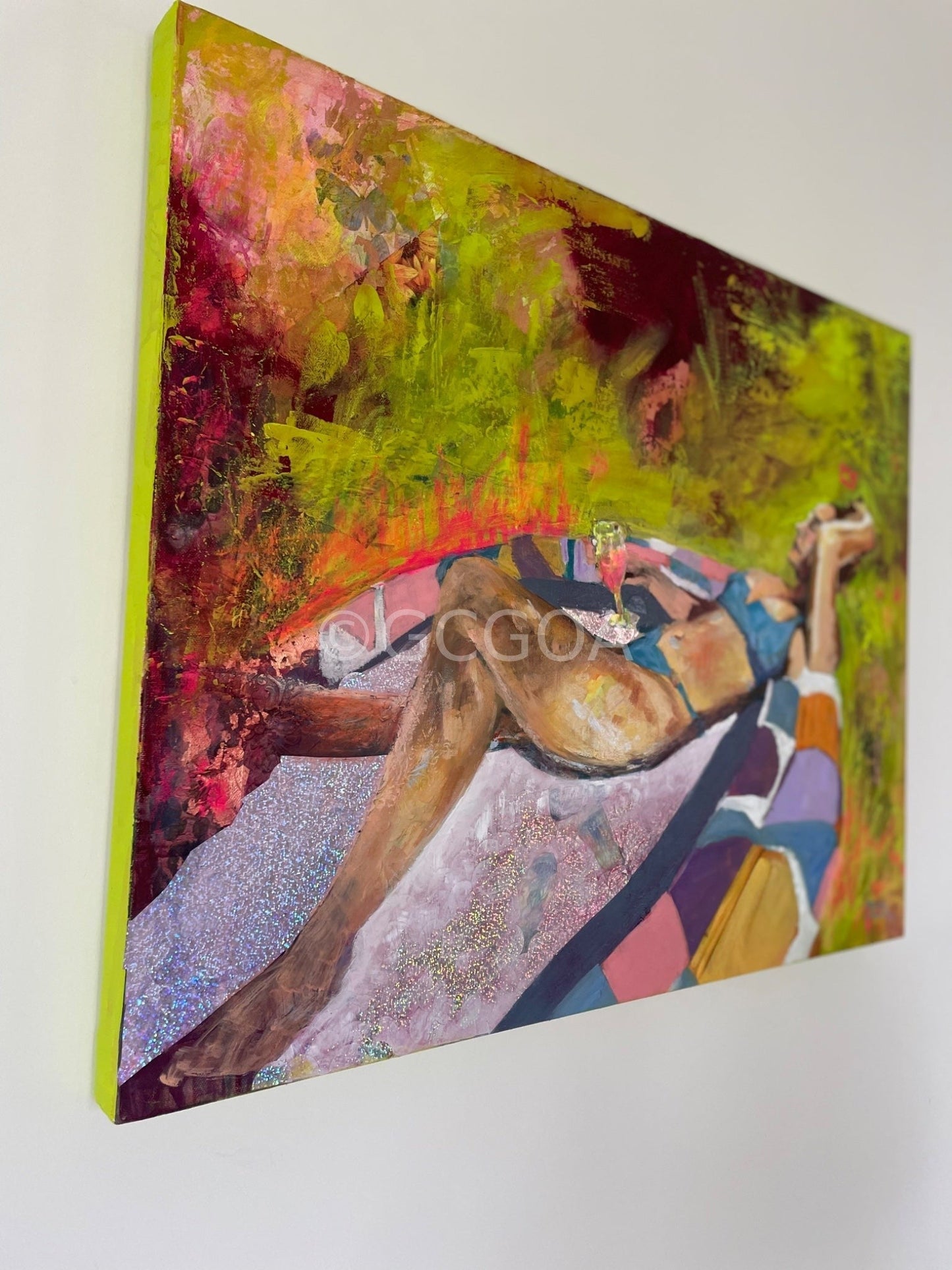 We added the Crown - Original Art - Gold Coast Gallery Of ArtNatasha Charlotte