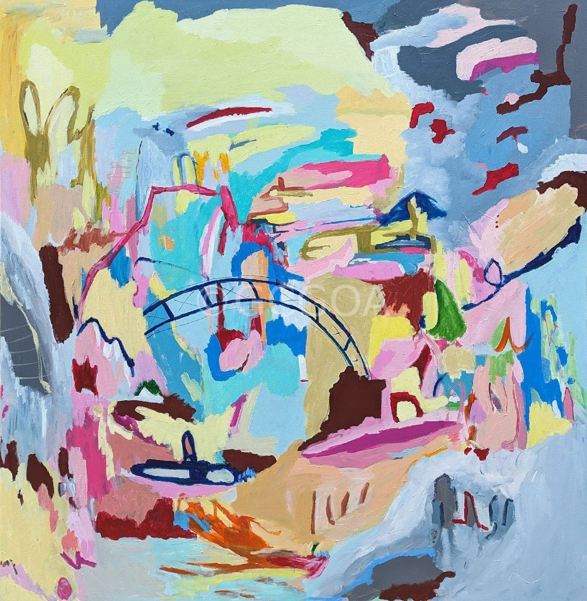 When Darkness Turns To Light - Original Art - Gold Coast Gallery Of ArtAlpana Rai