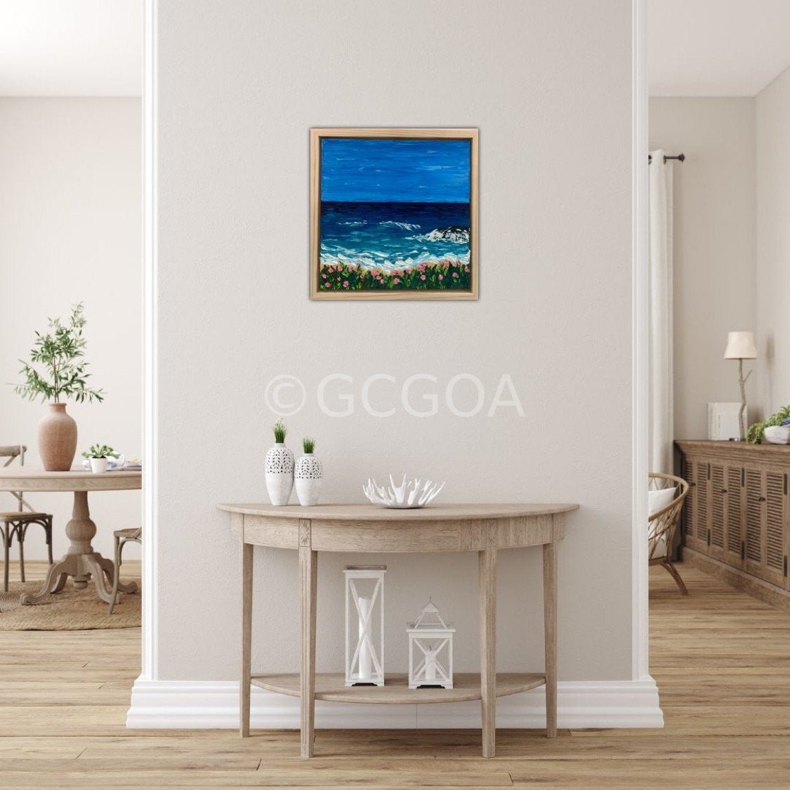 Where blue meets pink - Gold Coast Gallery Of ArtAnjana Rai
