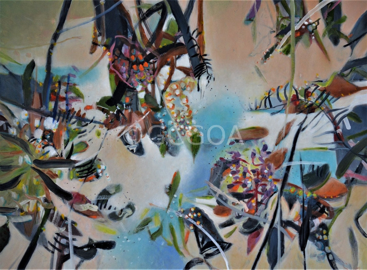 Where fallen leaves gather - Original Art - Gold Coast Gallery Of ArtDianne Smith