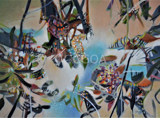 Where fallen leaves gather - Original Art - Gold Coast Gallery Of ArtDianne Smith