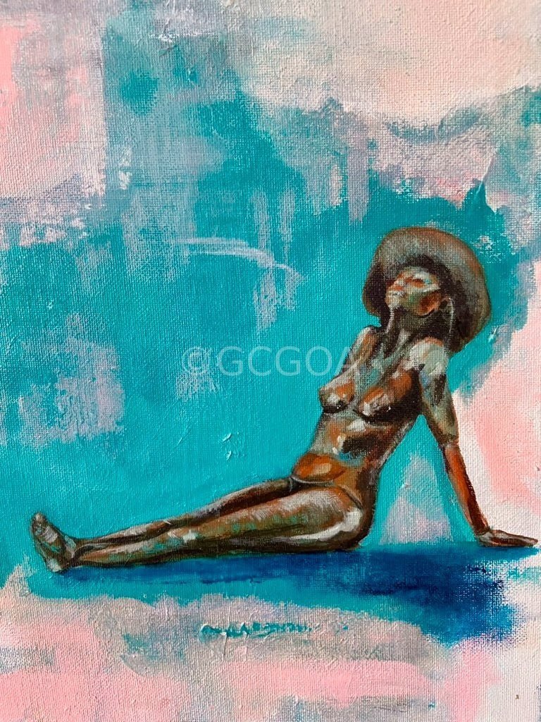 Where for ART thou, Sun Spirit (SOLD) - Gold Coast Gallery Of ArtMadeline Maclachlan