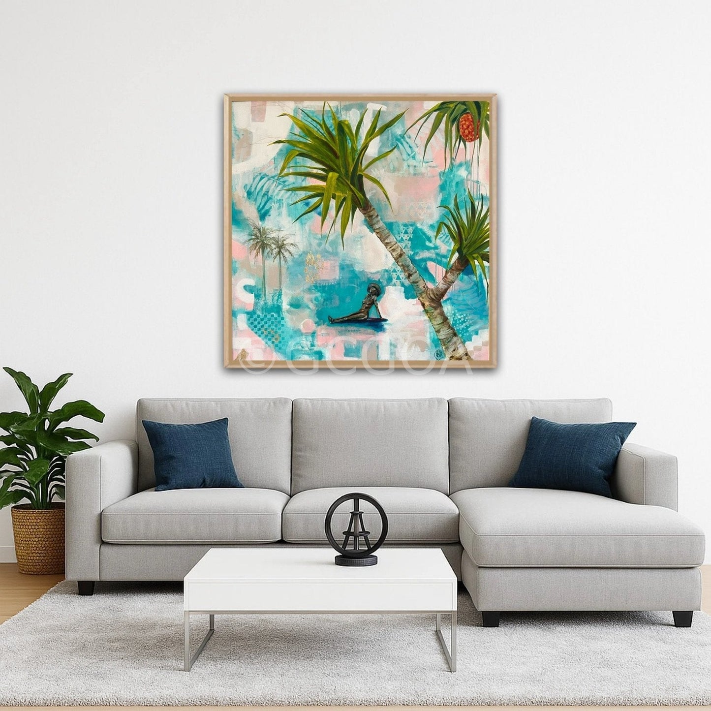 Where for ART thou, Sun Spirit (SOLD) - Gold Coast Gallery Of ArtMadeline Maclachlan