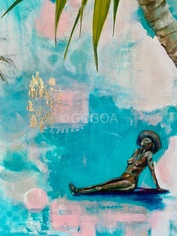 Where for ART thou, Sun Spirit (SOLD) - Gold Coast Gallery Of ArtMadeline Maclachlan