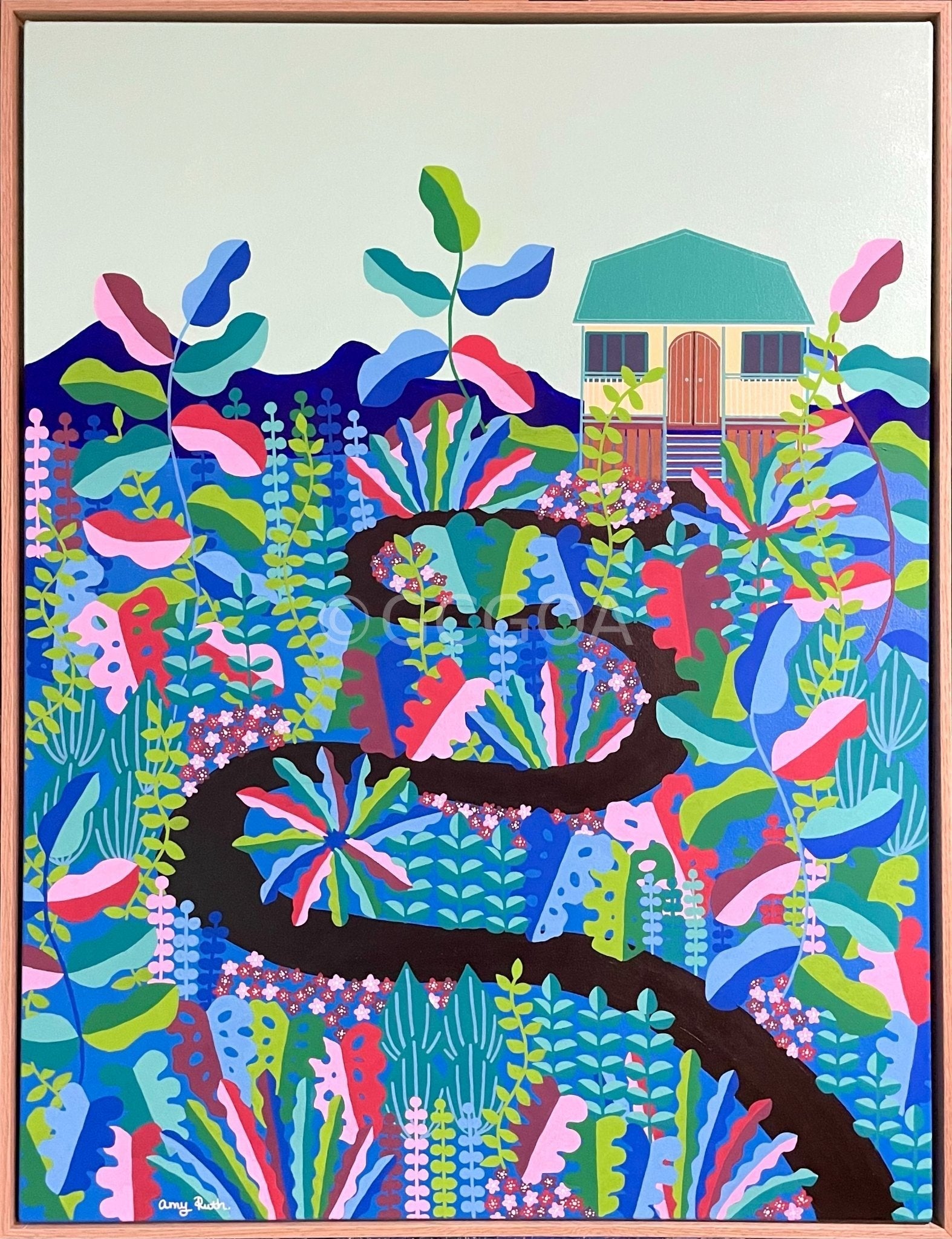 Where home meets hill garden and sky - Gold Coast Gallery Of ArtAmy Ruth