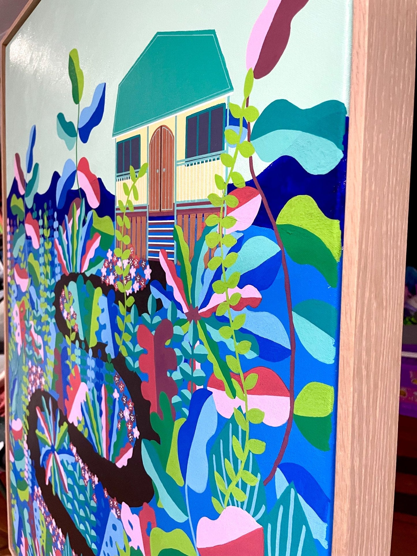 Where home meets hill garden and sky - Gold Coast Gallery Of ArtAmy Ruth