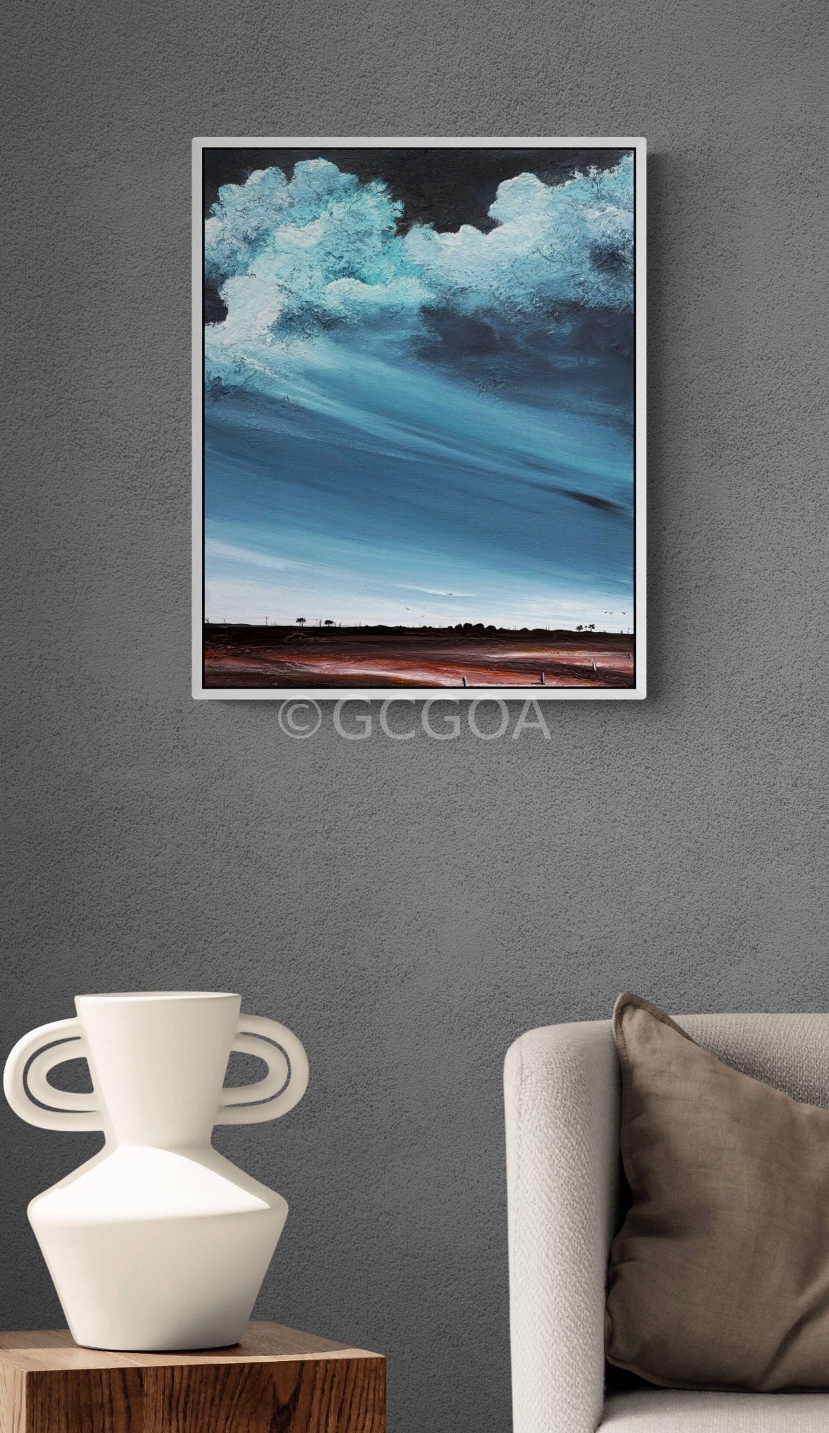 Where Silence Holds The Land - Gold Coast Gallery Of ArtTania Chanter