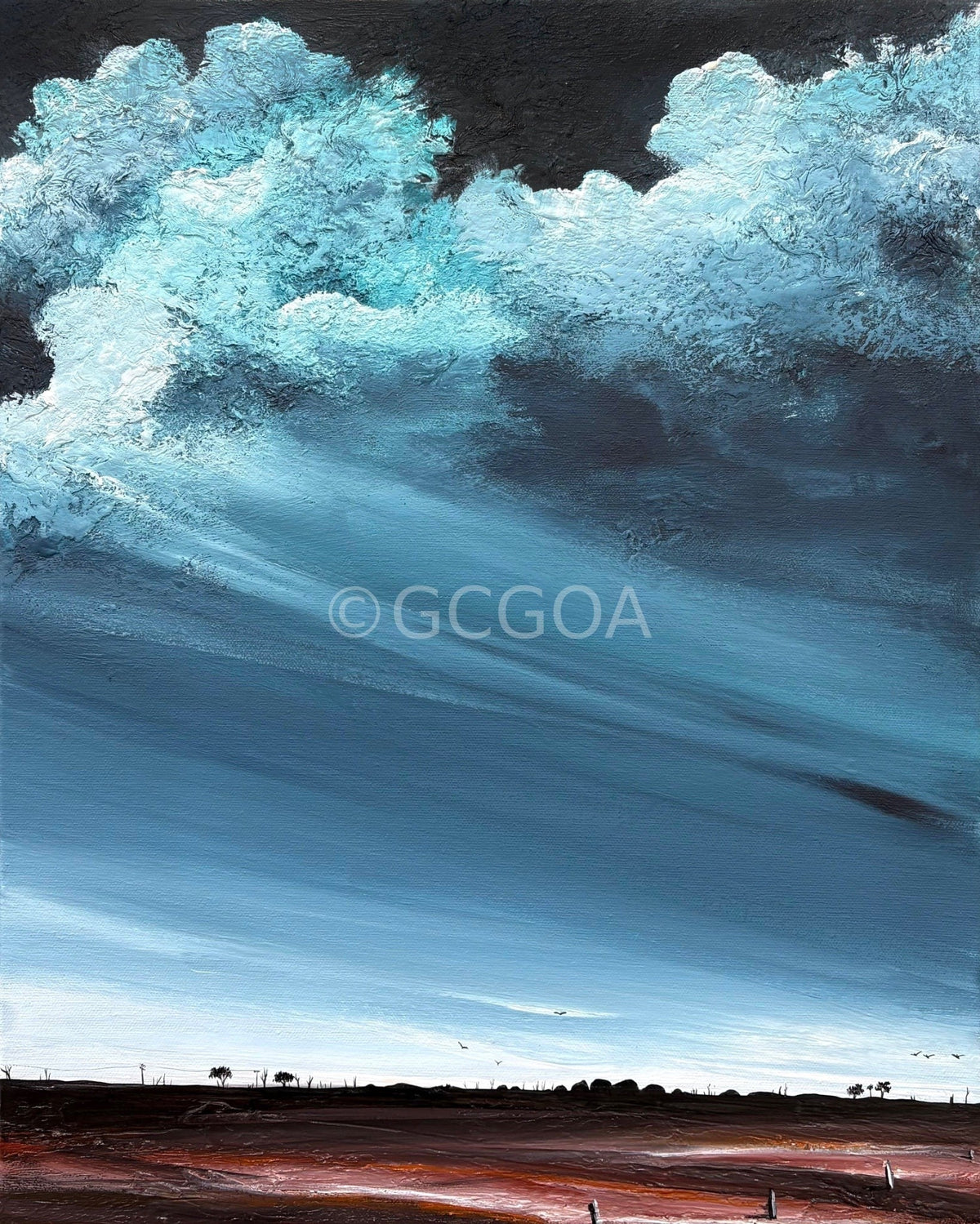 Where Silence Holds The Land - Gold Coast Gallery Of ArtTania Chanter