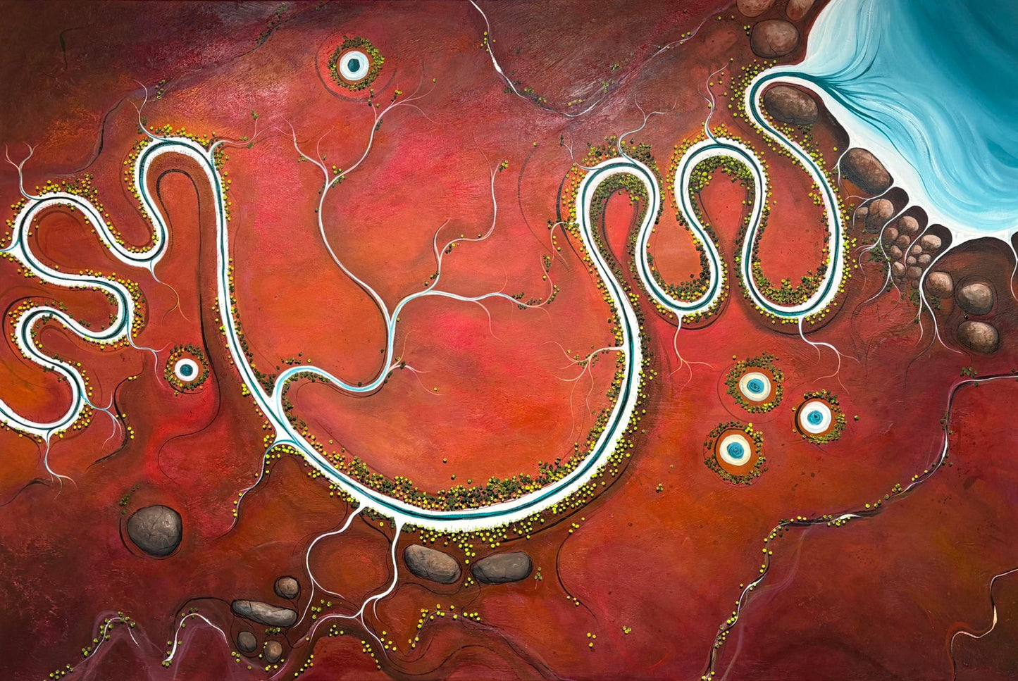 Where The Earth Smiles - Gold Coast Gallery Of ArtTania Chanter
