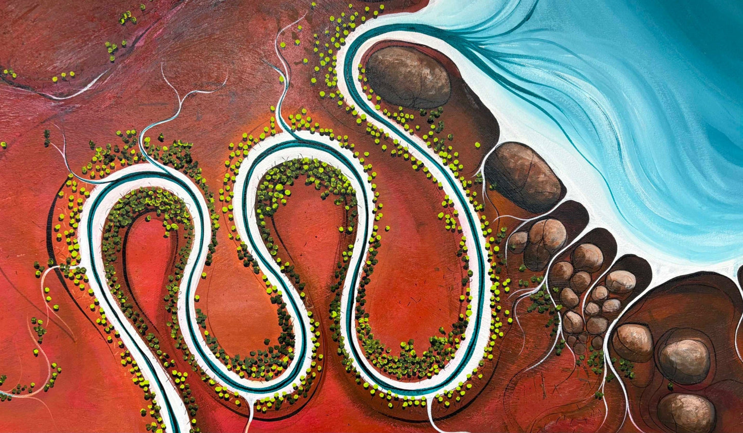 Where The Earth Smiles - Gold Coast Gallery Of ArtTania Chanter