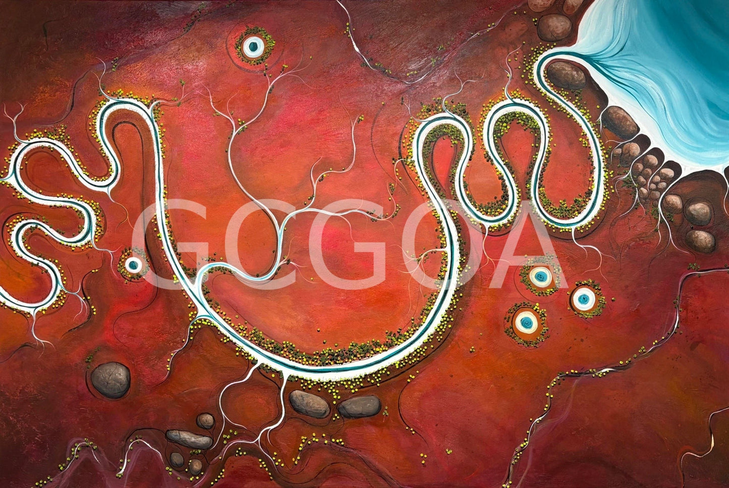 Where The Earth Smiles - Gold Coast Gallery Of ArtTania Chanter