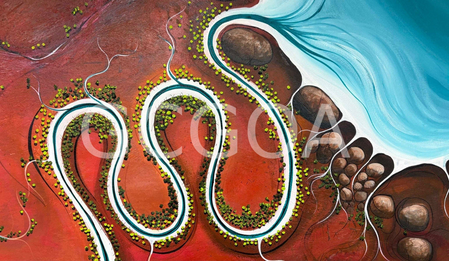Where The Earth Smiles - Gold Coast Gallery Of ArtTania Chanter
