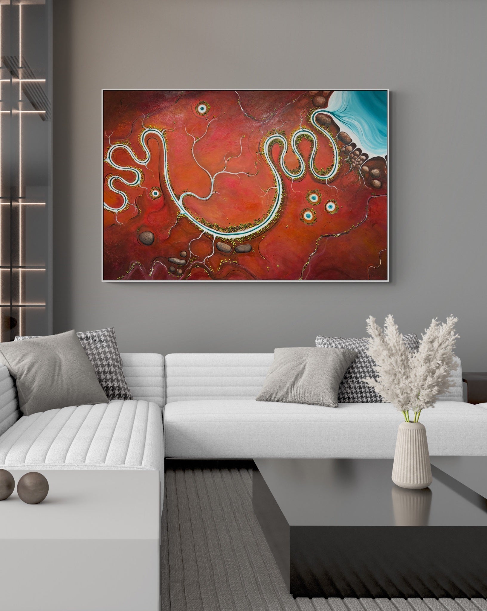 Where The Earth Smiles - Gold Coast Gallery Of ArtTania Chanter