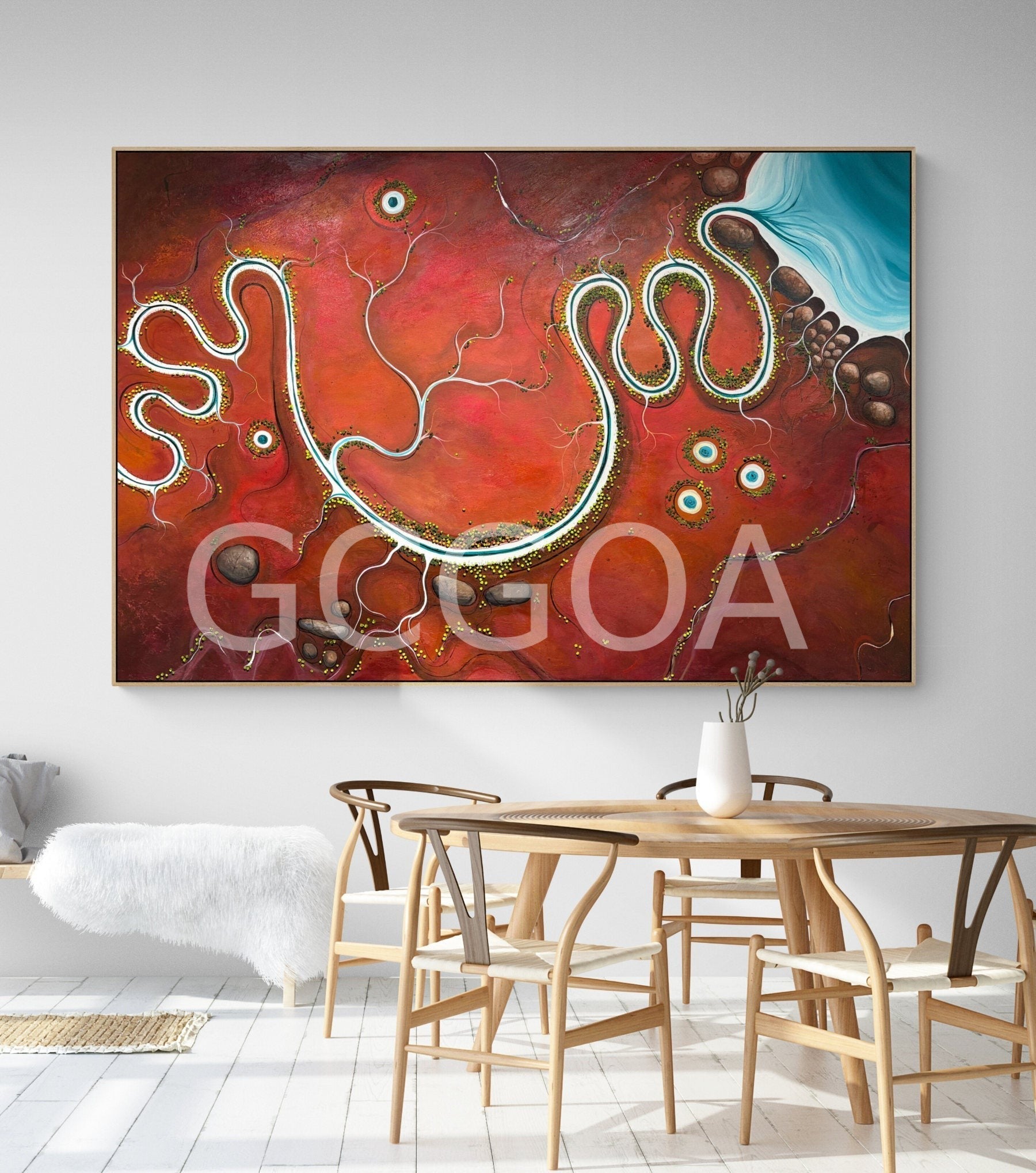 Where The Earth Smiles - Gold Coast Gallery Of ArtTania Chanter