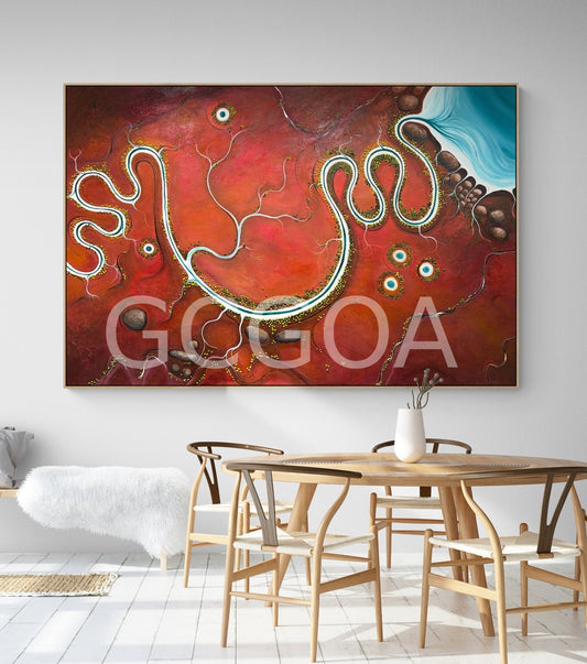 Where The Earth Smiles - Gold Coast Gallery Of ArtTania Chanter