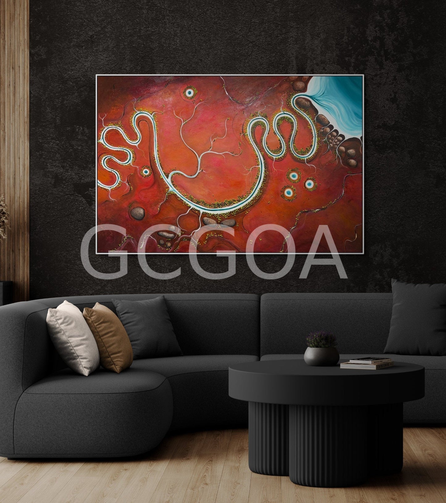 Where The Earth Smiles - Gold Coast Gallery Of ArtTania Chanter
