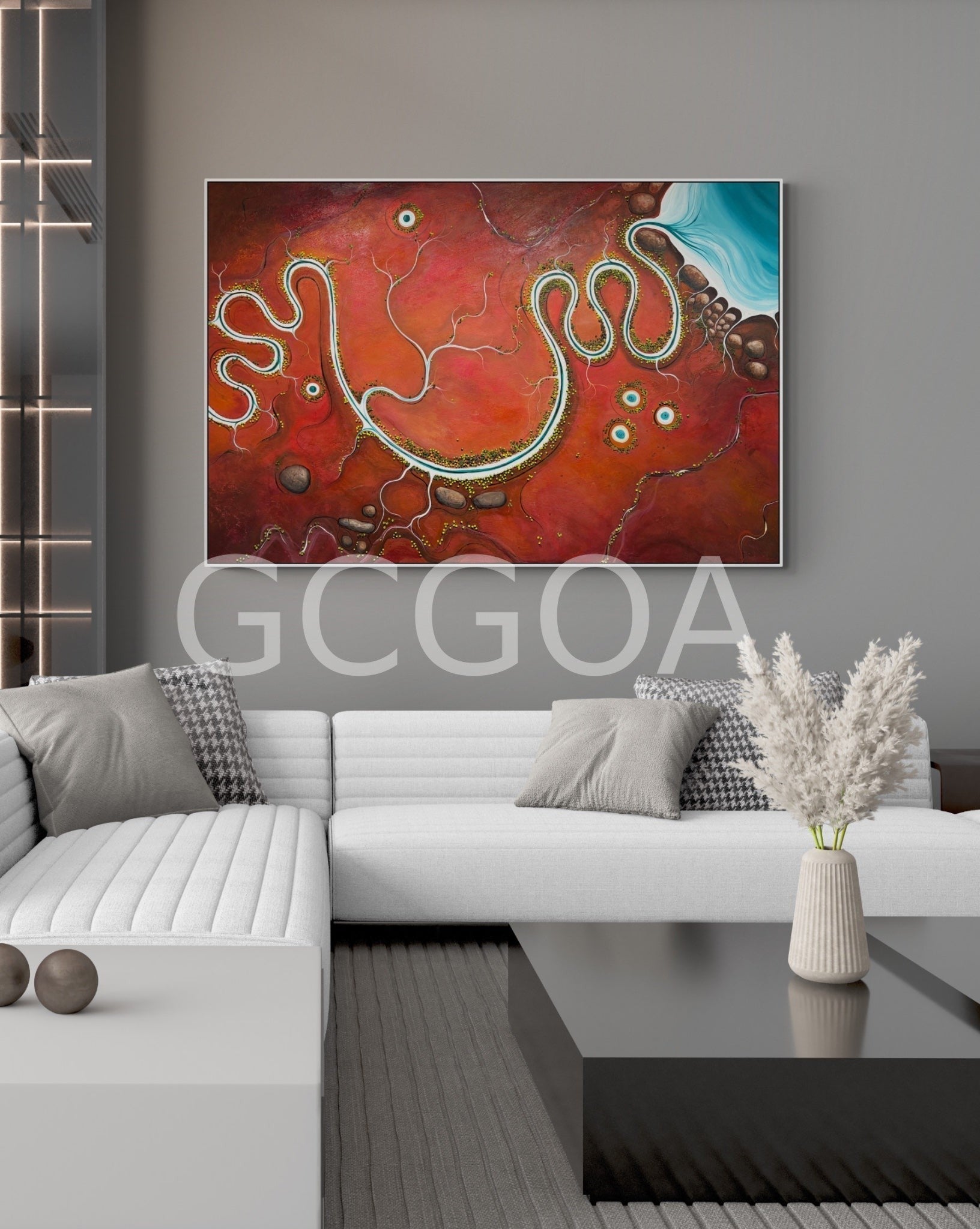 Where The Earth Smiles - Gold Coast Gallery Of ArtTania Chanter